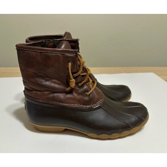 Sperry Top-Sider Youth Saltwater Duck Boots Size 6.0 - Picture 3 of 9